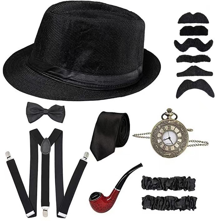 Men'S Accessories In The 1920S - Costume de gangster Gatsby pour homme