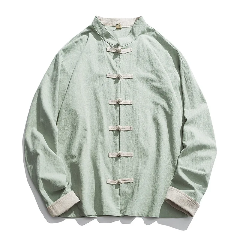 Men'S Kimono Accessories - Veste Kimono en lin pour hommes,