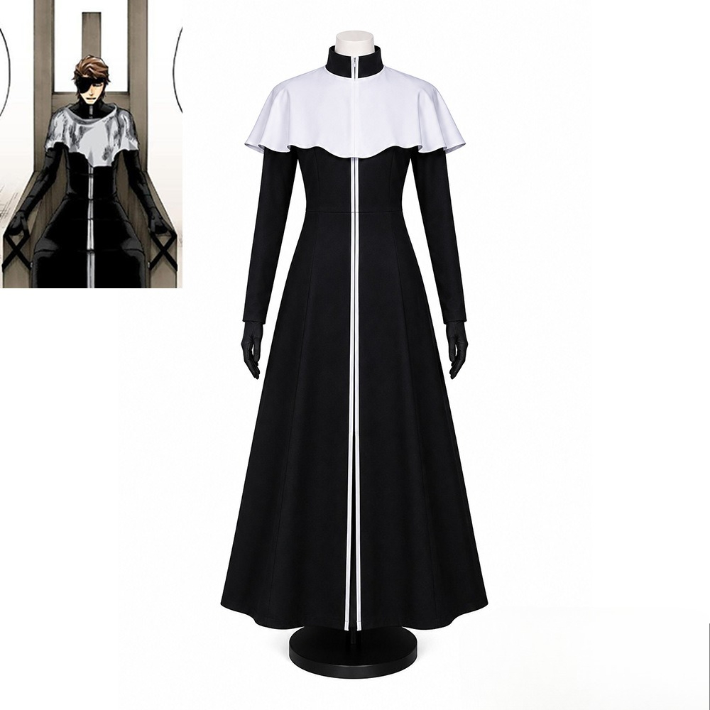 Men'S Kimono Accessories - Costume de cosplay Aizen Sousuke, ensemble