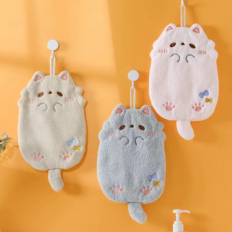 Men'S Accessories Types - Serviette suspendue Tanuki en velours de