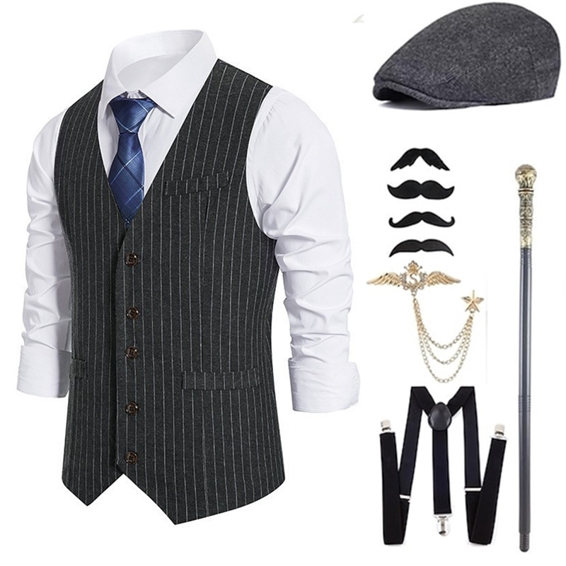 Men'S Accessories In The 1920S - Costume de gangster pour hommes et