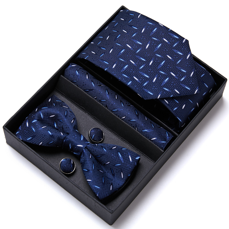 Neck Tie Set Box - Cravate pour hommes robe formelle smoking