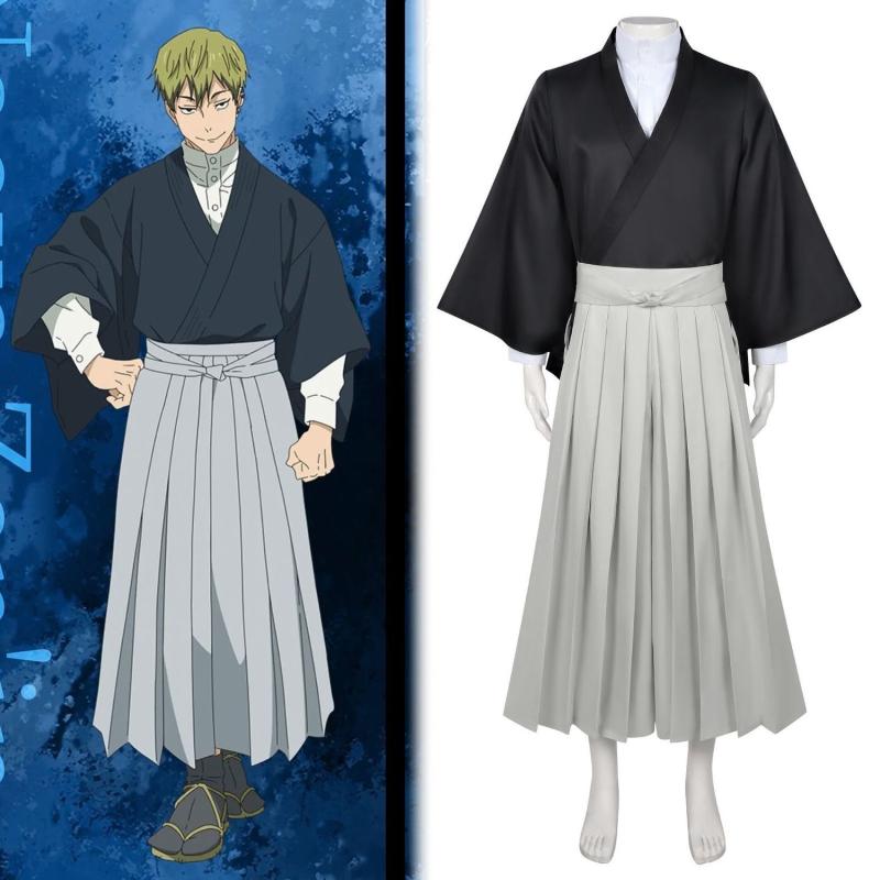 Men'S Kimono Accessories - Costume de cosplay d’Haibara Yu de