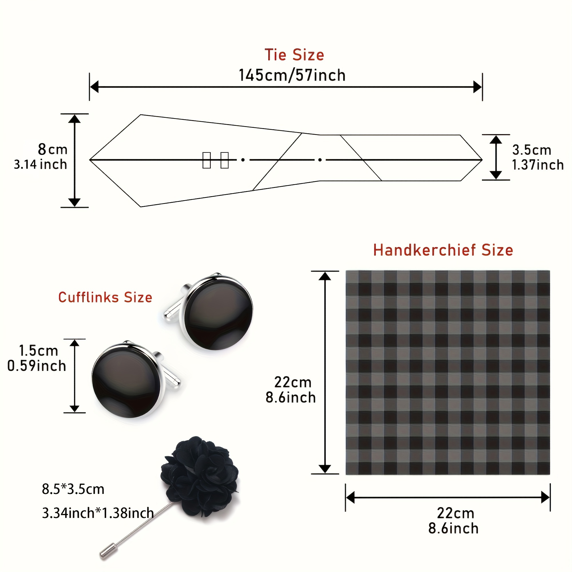 Coffret cadeau en gros mode 8  - Neck Tie Set Box avis et prix