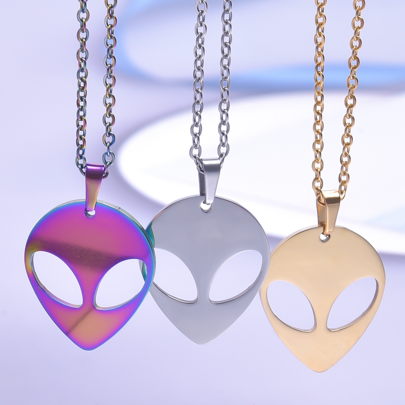 Nouveau pendentif Alien chaîne - Men Accessories Neck Chain avis et prix