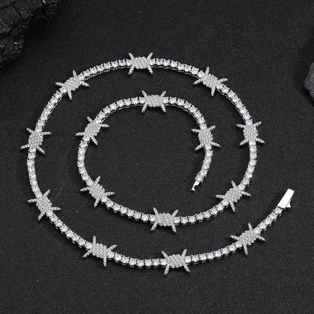 Collier chaîne de tennis en fi - Men Accessories Neck Chain avis et prix