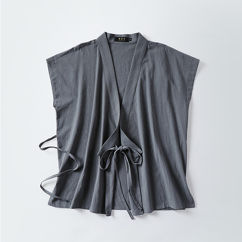 Débardeurs en coton et lin pou - Men'S Kimono Accessories avis et prix