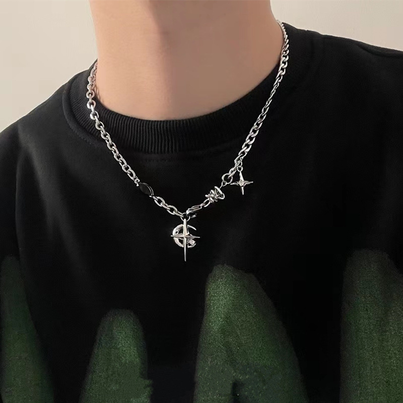 Collier ras du cou Goth Punk p - Men Accessories Neck Chain avis et prix