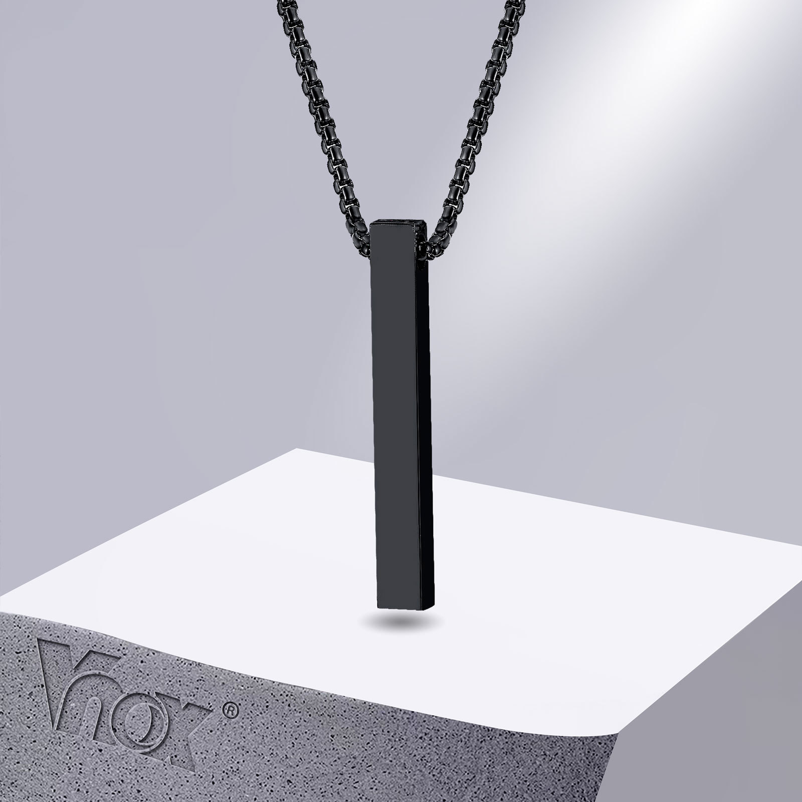 Vnox Collier de pilier de 5 mm - Men Accessories Neck Chain avis et prix
