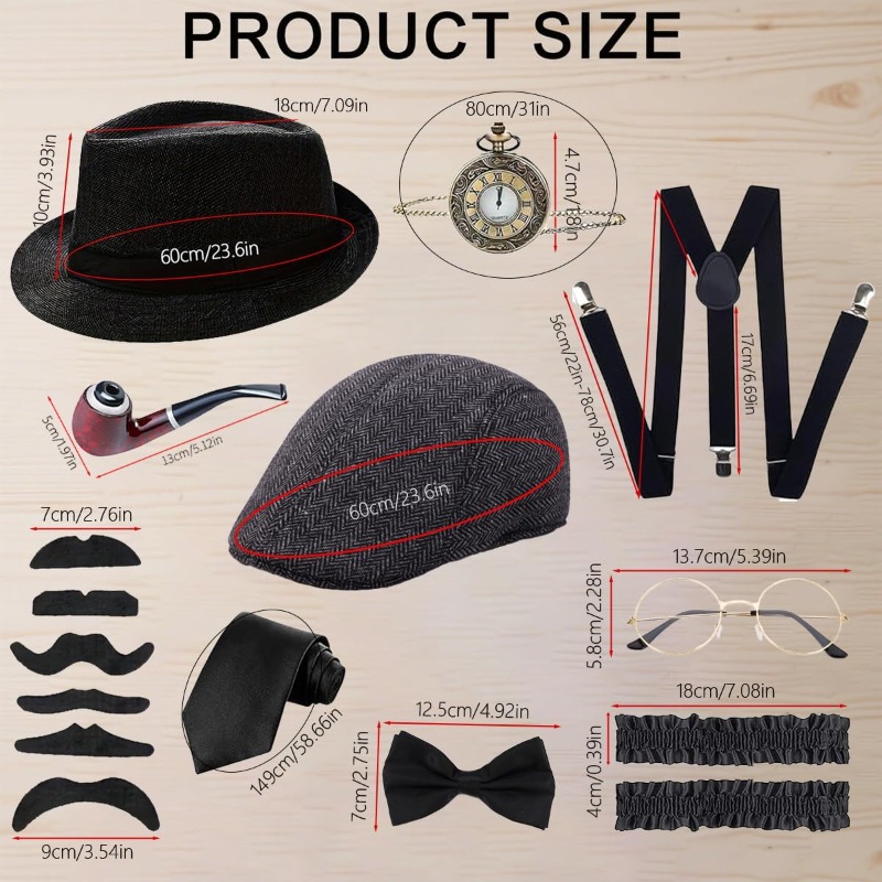 Ensemble d'accessoires de cost - Men'S Accessories In The 1920S avis et prix