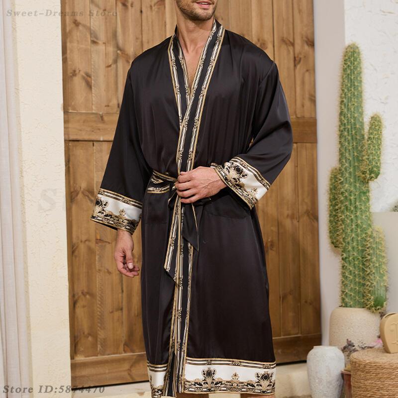 Ensemble pyjama longue en Sati - Men'S Kimono Accessories avis et prix