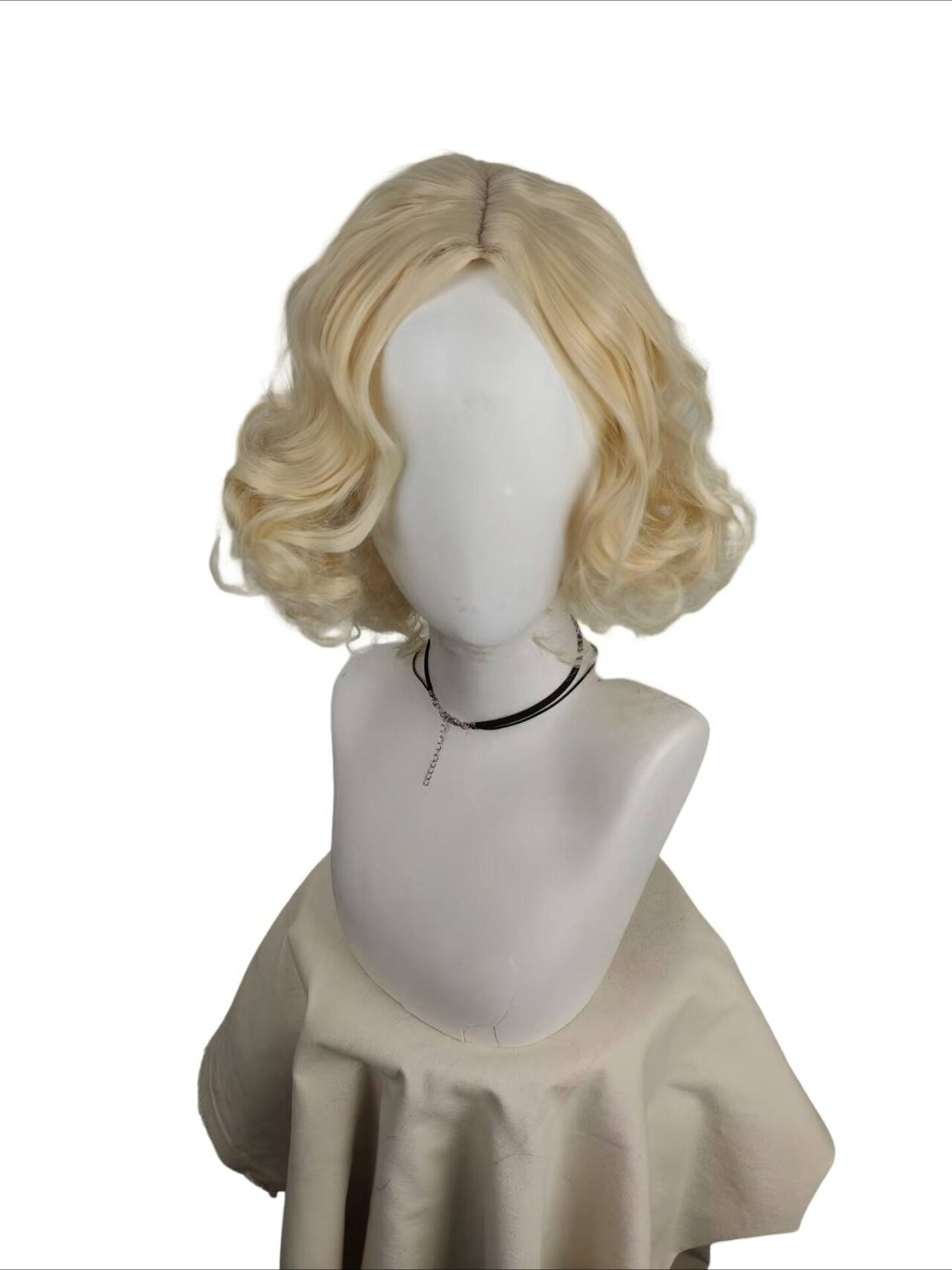 Perruque courte bouclée blond  - Men'S Accessories In The 1920S avis et prix