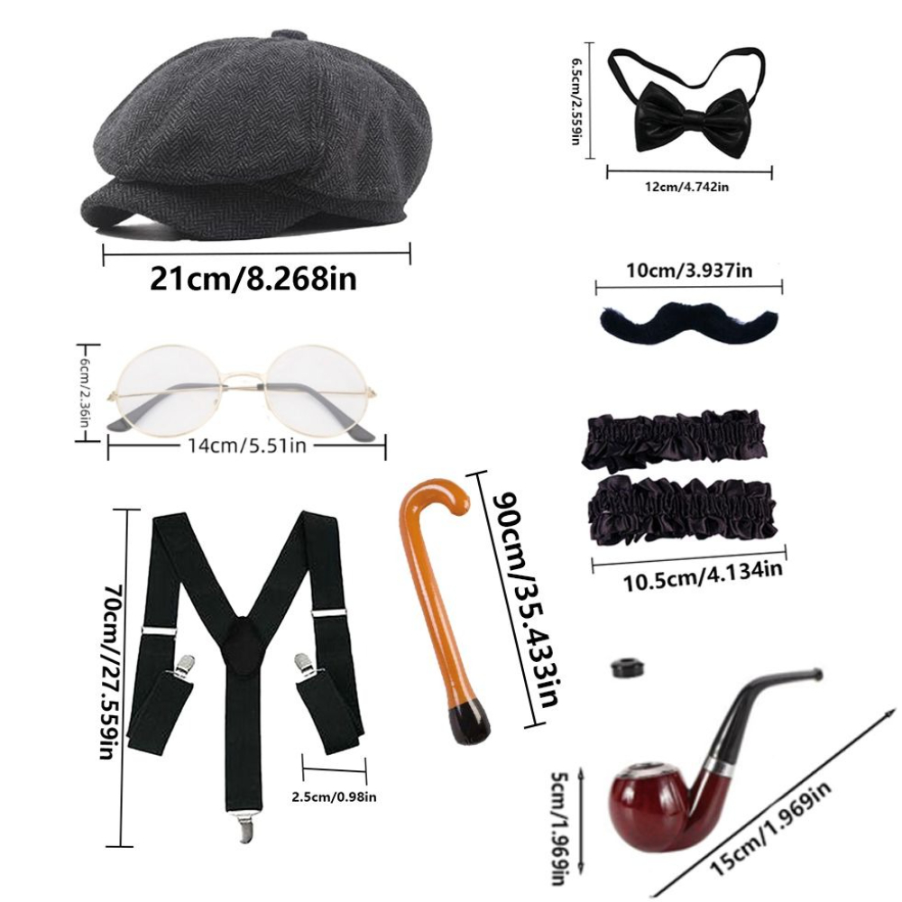 PESENAR Ensemble d'accessoires - Men'S Accessories In The 1920S avis et prix